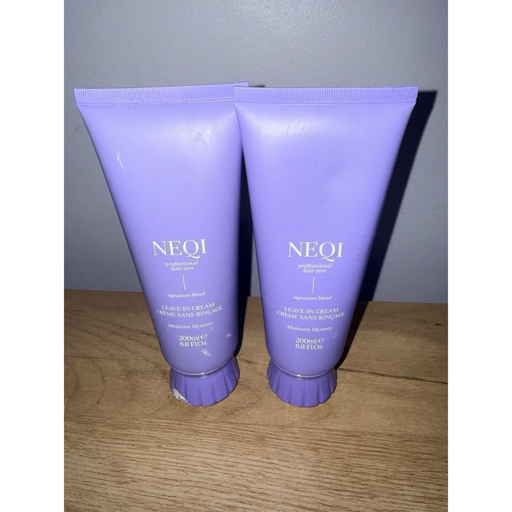 2 NEQI Leave-In Cream Signature Blend Moisture 200ml 6.8‎ fl oz T